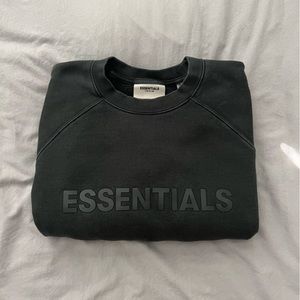 black essential’s fear of god crewneck! (men’s S)